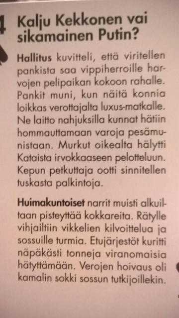 Lehtileike, jossa pari sananmuunnosta