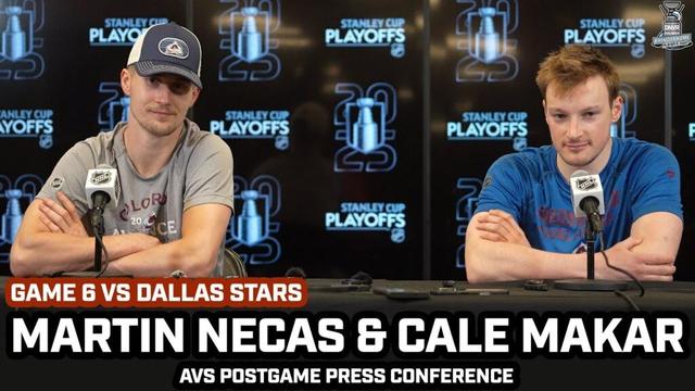 Cale Makar & Martin Necas Keep It Real After Avs WIN & Forcing GAME 7