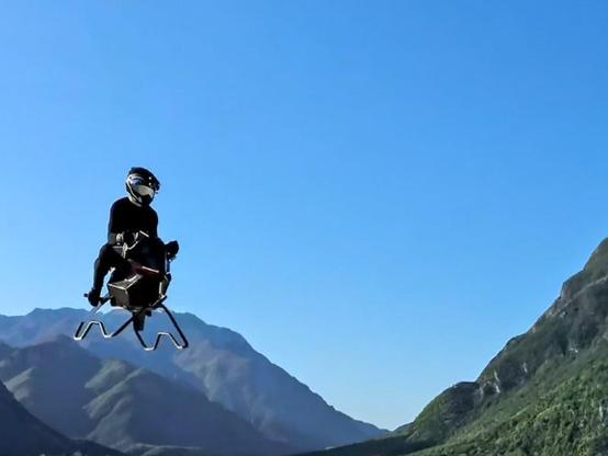 Volonaut Airbike, la bici volante più minimalista mai vista