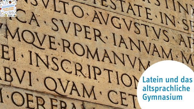 Lateinische Inschrift. Copyright: crisfotolux - stock.adobe.com