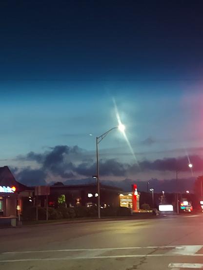 A photo of early sunrise.
