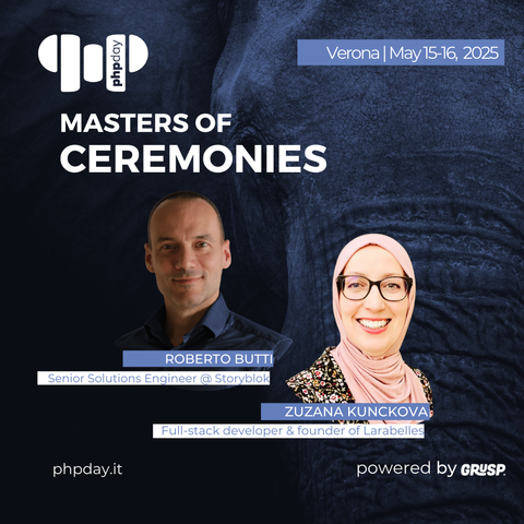 PHPday, Master of Ceremonies