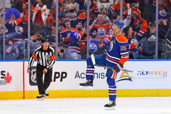 Oilers hold off Kings to win series, advance to Round 2: Game 6 takeaways