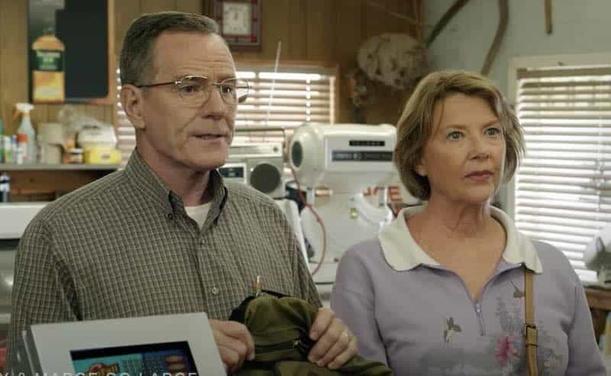 Annette Bening and Bryan Cranston in Jerry and Marge Go Large