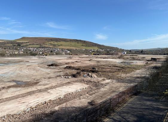 Ewenny Road regeneration site