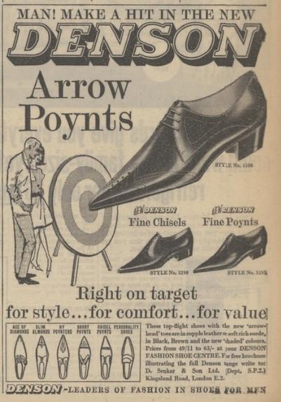 Shoe advertisement