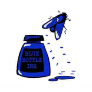 Image shows the logo for Blue Bottle Ink