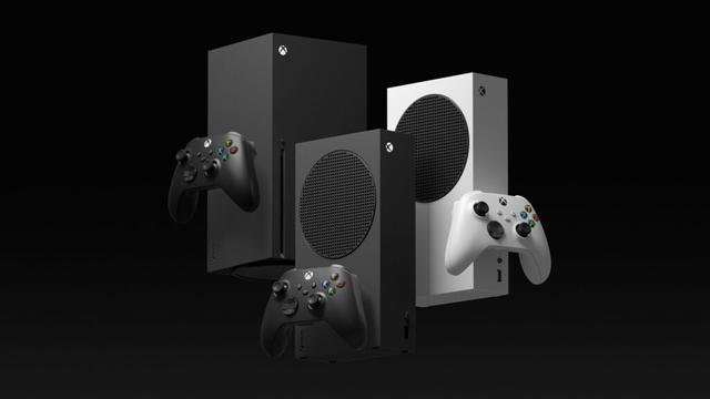 1TB Microsoft Xbox Series S in black.