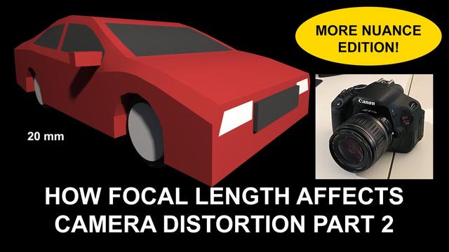 How Focal Length Affects Camera Distortion Part 2