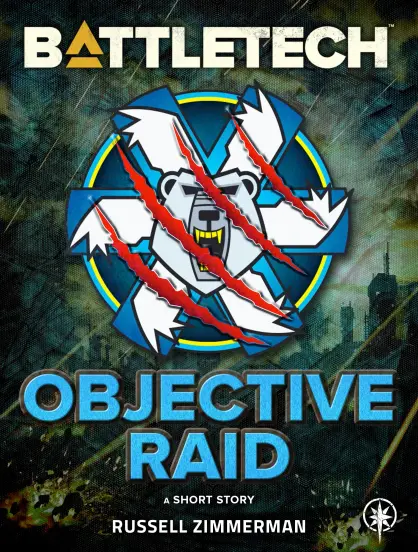 Objective Raid cover with a Clan Ghost Bear logo covered in scratch marks