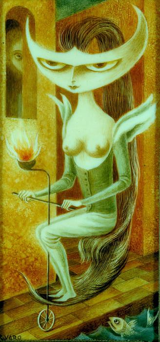 Lady Godiva (1959) by Remedios Varo (1908 - 1963)