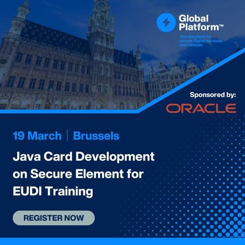 Join #Oracle and #GlobalPlatform on 19 March for an essential deep-dive into #JavaCard development on Secure Element technology #SE for EUDI Wallets.