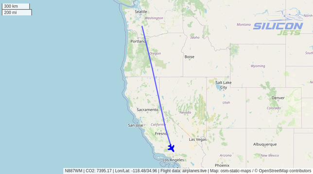 N887WM since Fri May 02 2025 16:16:19 GMT+0000 (Coordinated Universal Time)
