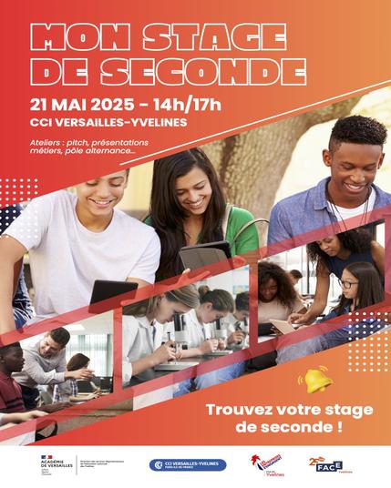 Mon stage de Seconde | 21 mai 2025 - 14h/17h - CCI Versailles-Yvelines