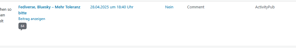 Kommentare