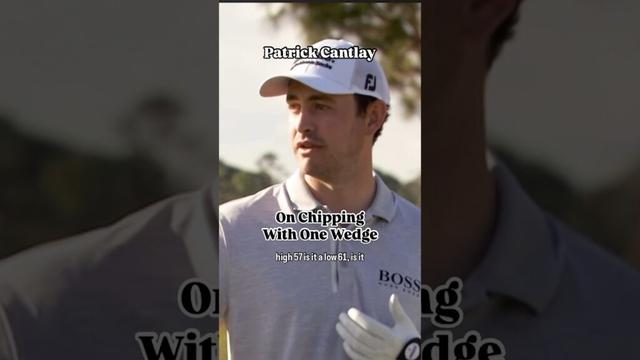 PATRICK CANTLAY on why he only uses ONE WEDGE in his Short Game | #golf #golfswing #golftips #pga