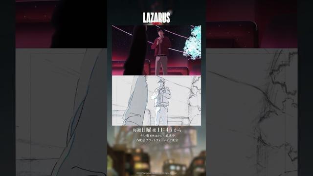 『#LAZARUS #ラザロ』第4話より原画のkojikojiさんが担当されたシーンの完成映像と線撮の比較動画を公開💊