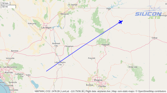 N887WM since Fri May 02 2025 20:36:43 GMT+0000 (Coordinated Universal Time)