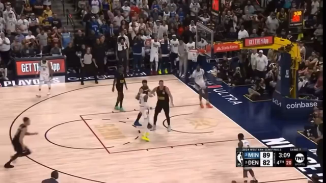 i never realized how loud that crowd pop was when ANT hit that 3 IN DENVER after Denver blew a 20 point lead