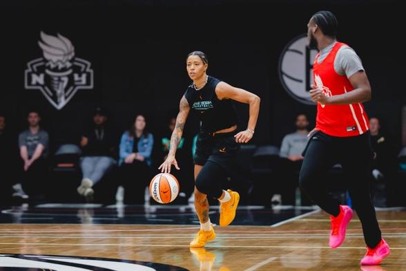 Natasha Cloud grades her transition to new Liberty team