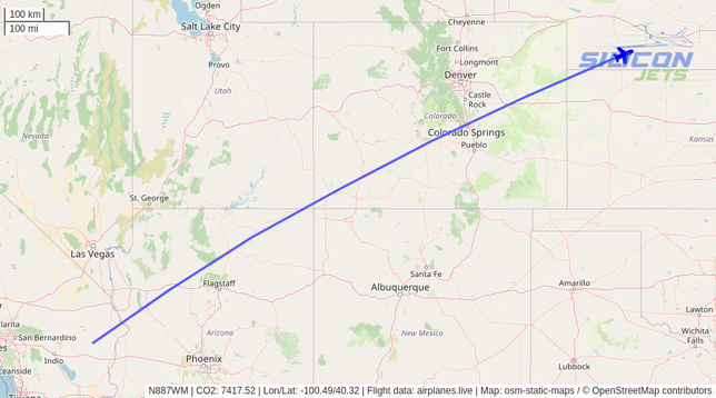 N887WM since Fri May 02 2025 20:36:43 GMT+0000 (Coordinated Universal Time)