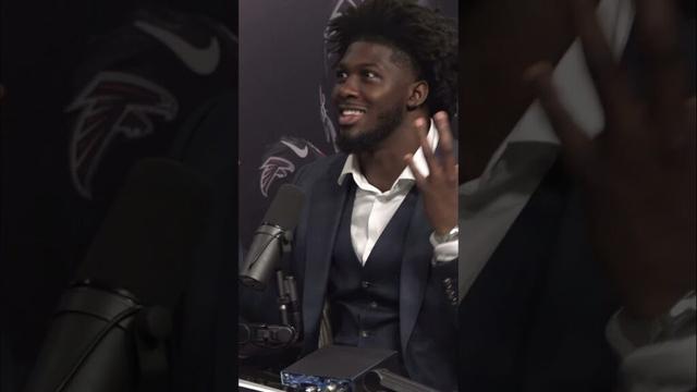Jalon Walker's fav play from his college UGA career is?  🏈  #nfl #atlantafalcons #football #nfl
