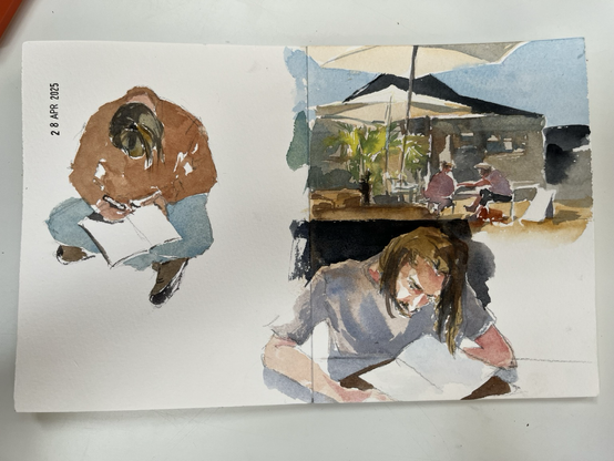 Two pages, random pics