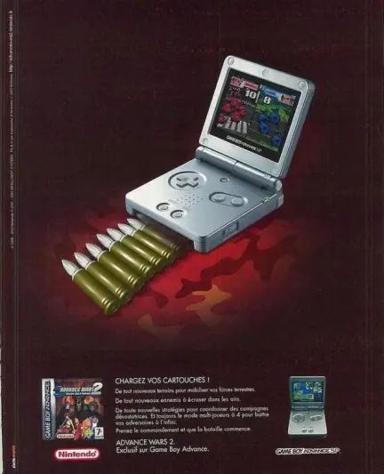 Advance Wars 2 European Magazine Ad (2003)