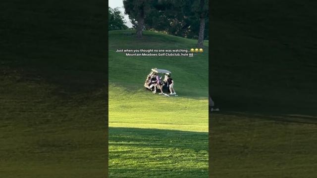 Happens to the best of us 📷 - IG/ livingtheamericandream1 #golfgods #golf #golfcart