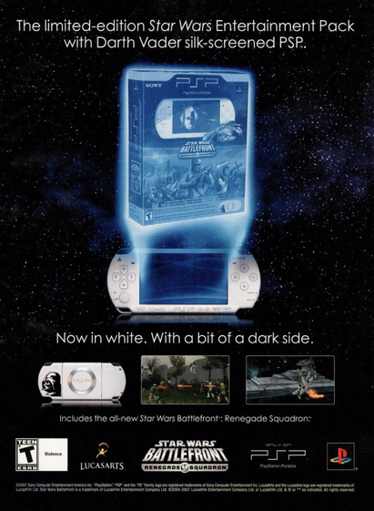 Star Wars Battlefront: Renegade Squadron Magazine Ad (2007)