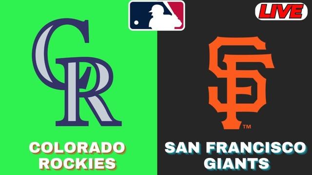 LIVE : San Francisco Giants Vs Colorado Rockies | MLB 2025 | MLB Live Baseball Score | May 2 2025