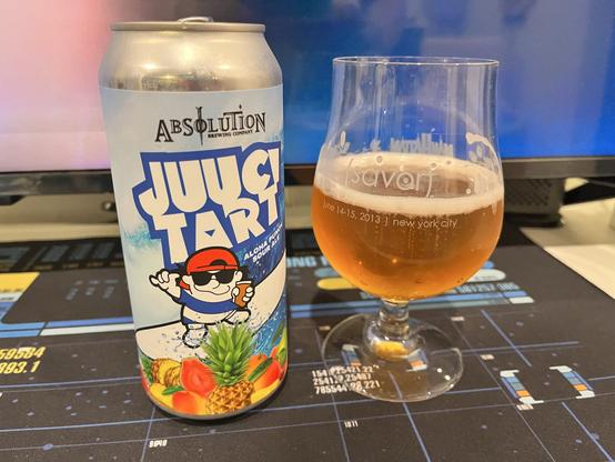 Absolution Juucy Tart aloha fruited sour ale
