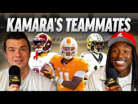 Can Alvin Kamara Name His Teammates in NFL Trivia?