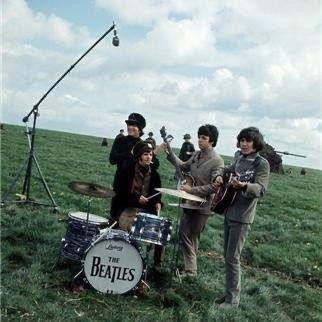 5/3/1965: The Beatles travel to Salisbury Plain, England, to film scenes for Help! Graciously assisted by the British Army’s Third Tank Division.