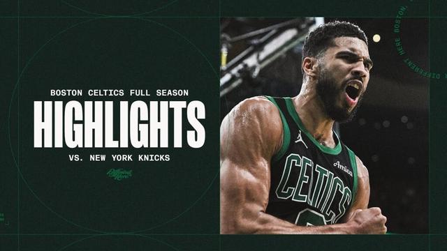 Boston Celtics vs. New York Knicks | FULL 2024-2025 season highlights