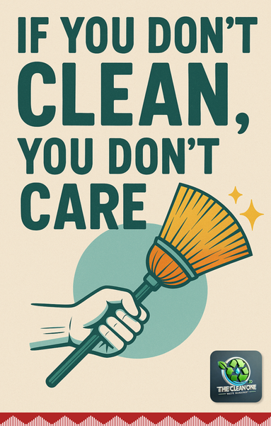If you don't Clean, you don't care.