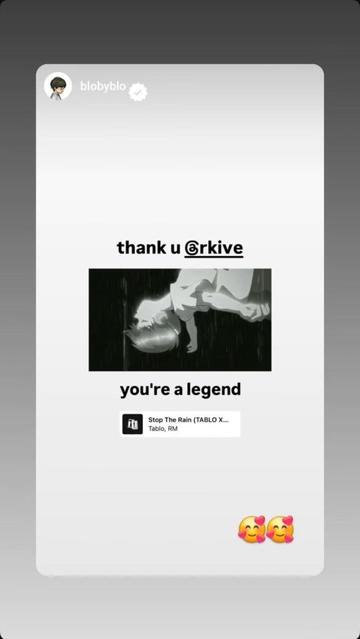 Namjoon IG Story 030525