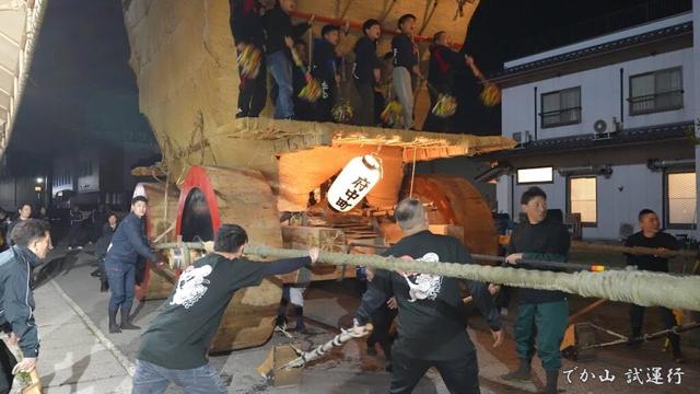 青柏祭 でか山試運行 2025年 / むしろ山 / 石川県七尾市