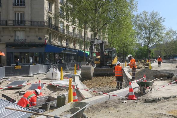 Journal du Combat : Chantier de la place du Colonel Fabien (Avril 2025)