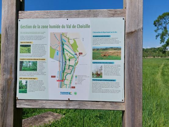 Paneau
Gestion zone humide du Val de Choisille