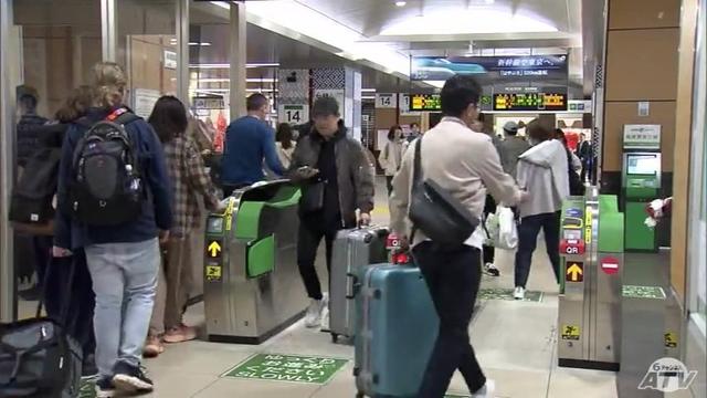 大型連休が後半に突入し帰省ラッシュピークで東北新幹線の下りは混雑 青森県（ＡＴＶ青森テレビ） - Yahoo!ニュース - Yahoo!ニュース