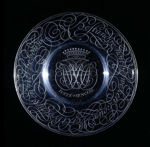 Dish, anonymous, 1685