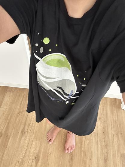 Me in a way too big Agender Shirt