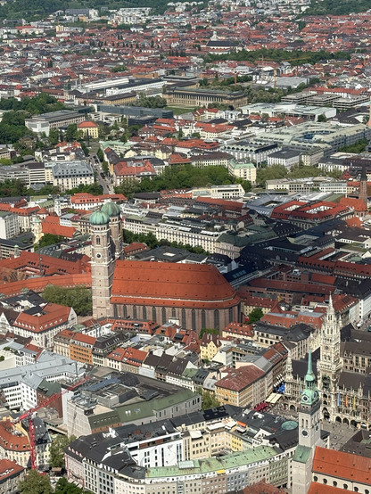 Munic, picture from the air
Müchen, Luftaufnahme