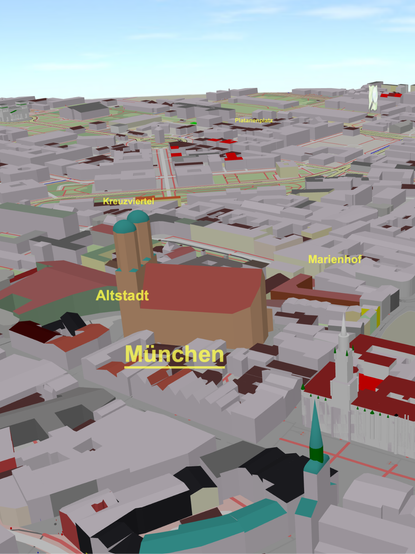 The same scenario, rendered wit OSMgo