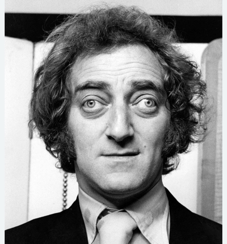 Marty Feldman with the classic ‘one eye’s gone to the shop and the other’s coming back with the change’ pose.