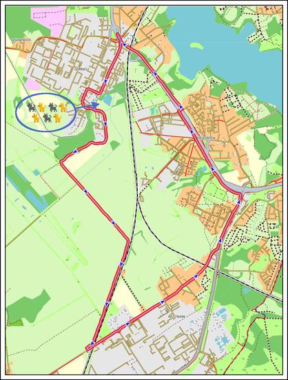 Bildbeschreibung:
Screenshot der heutigen Rundtour aus QMapShack.
