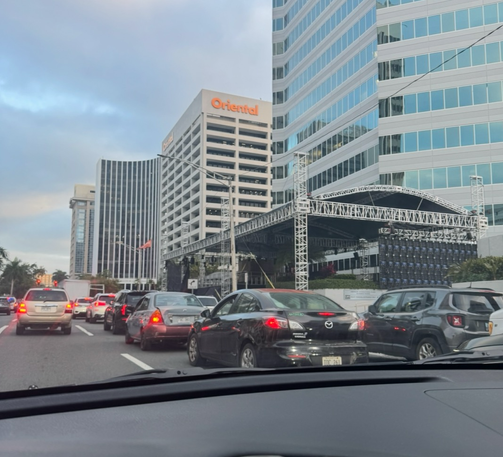 Tránsito en la zona urbana