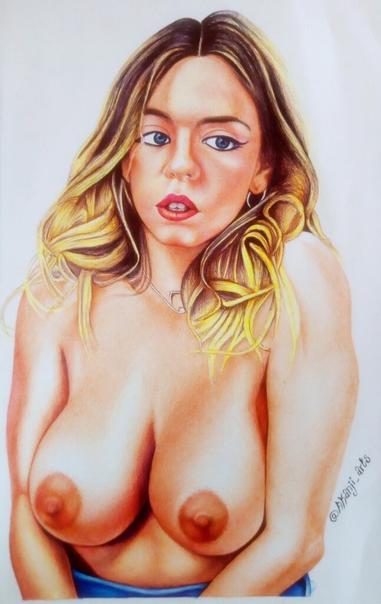 My fanart done with ballpoint pen on paper. Please delete if not allowed