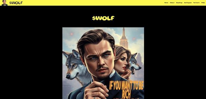 Unlock 5% Lifetime Passive Income With $WOLF!